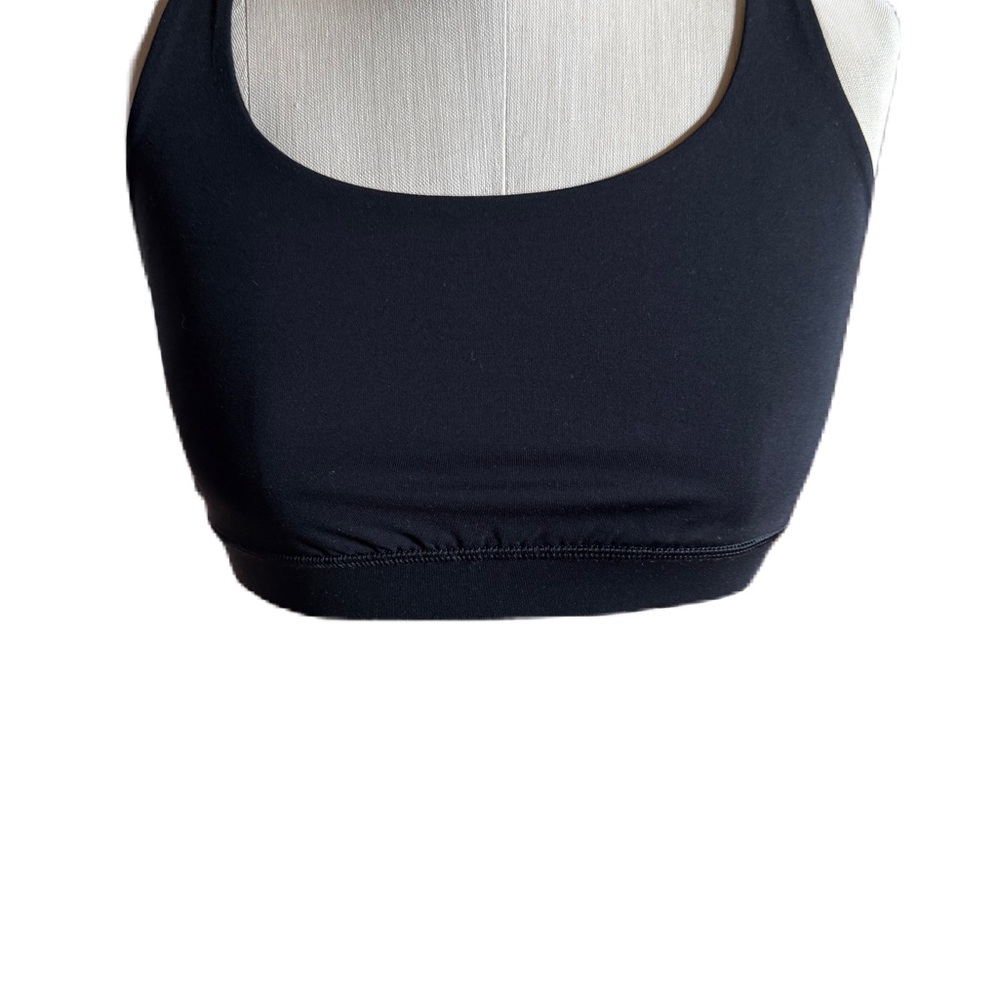Lululemon Energy Black Strappy Sports Bra. Size 6 - Picture 2 of 7